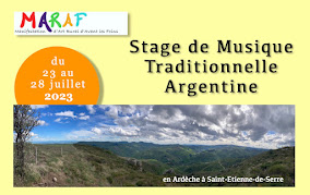 STAGE D'ÉTÉ DE FOLKLORE ARGENTIN POUR MUSICIENS/NES ET CHANTEURS !