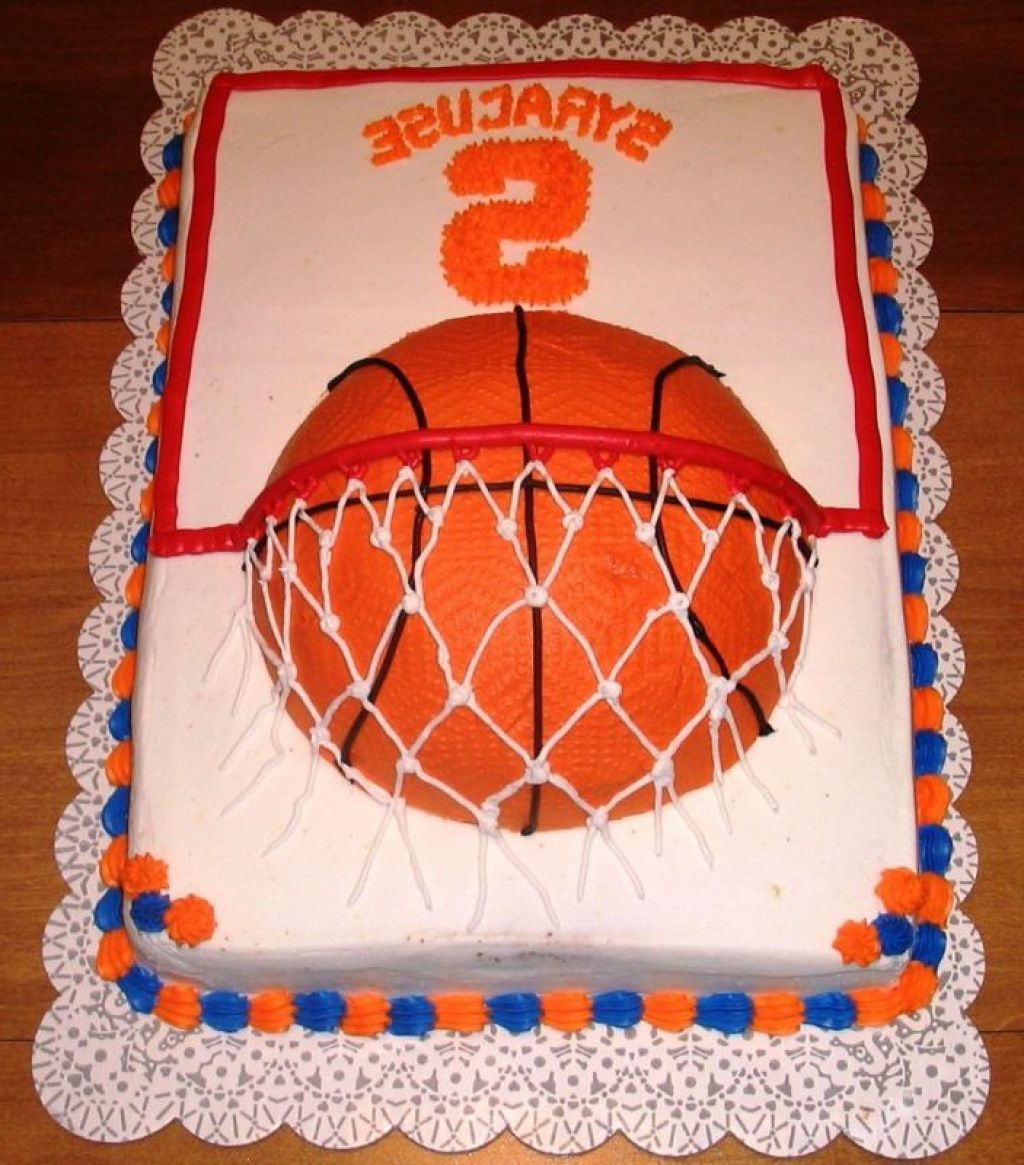 basketball cakes ideas