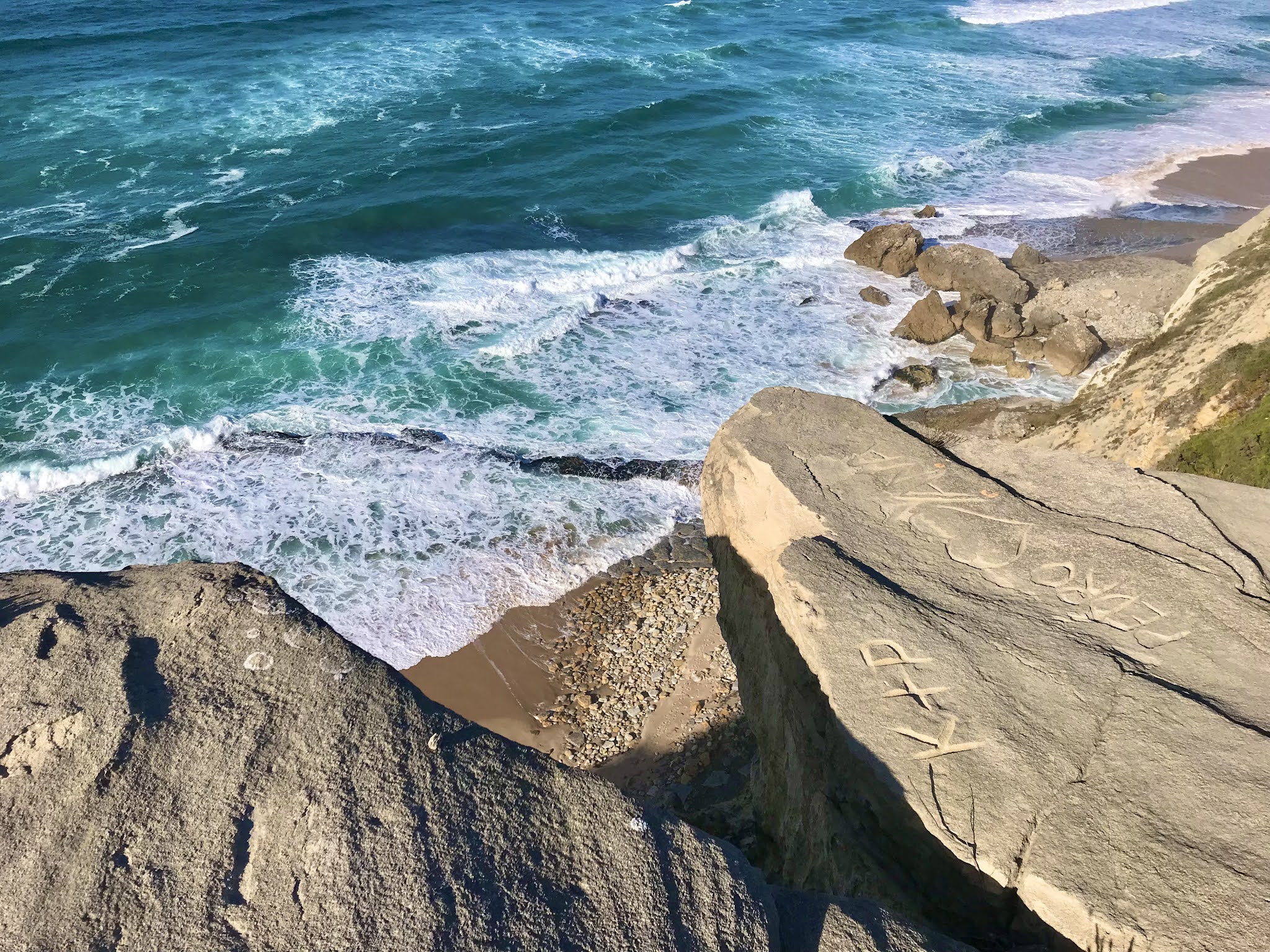 Praia da Aguda, Magoito, Azenhas do Mar, Sintra, Portugal