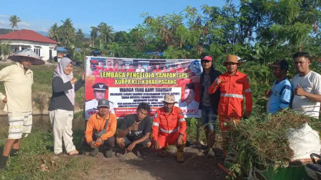 Tertib Tata Kelola Sampah, LPS Kurao Pagang Turunkan Patroli dan Pasang Spanduk, Ini Kata Zulkifli