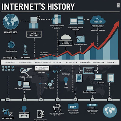  इंटरनेट का इतिहास । History of  Internet 