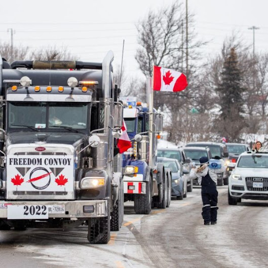 Canada truckers convoy Ottawa tyranny freedom justice rights oligarchy