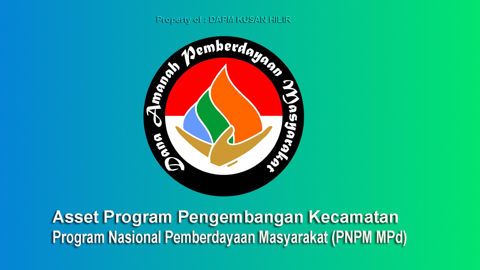 Asset Program Pengembangan Kecamatan