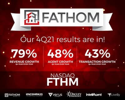 Fathom Holdings Inc. Reports 79% Revenue Growth for 2021 Fourth Quarter