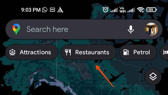 Find Restaurants Near Your Address On Google Maps