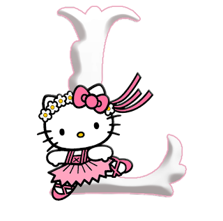 Abecedario de Hello Kitty Ballerina.