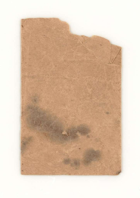 damaged paper