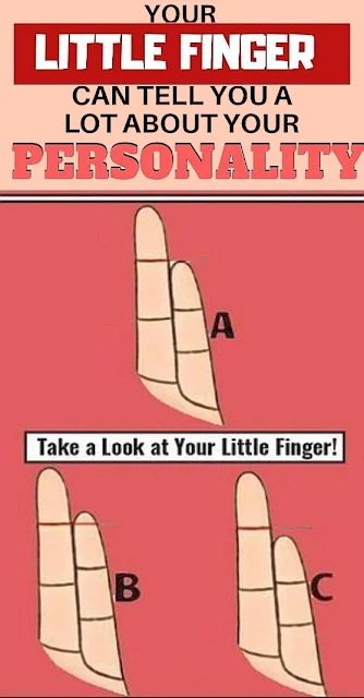 Your Little Finger Can Tell a Lot About Your Personality !!