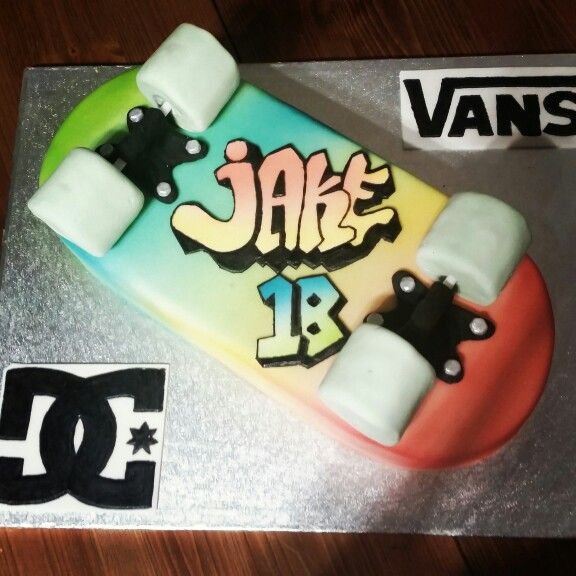 skateboard cake ideas