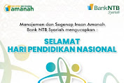 Ucapan Bank NTB Syariah Selamat Hari Pendidikan Nasional 