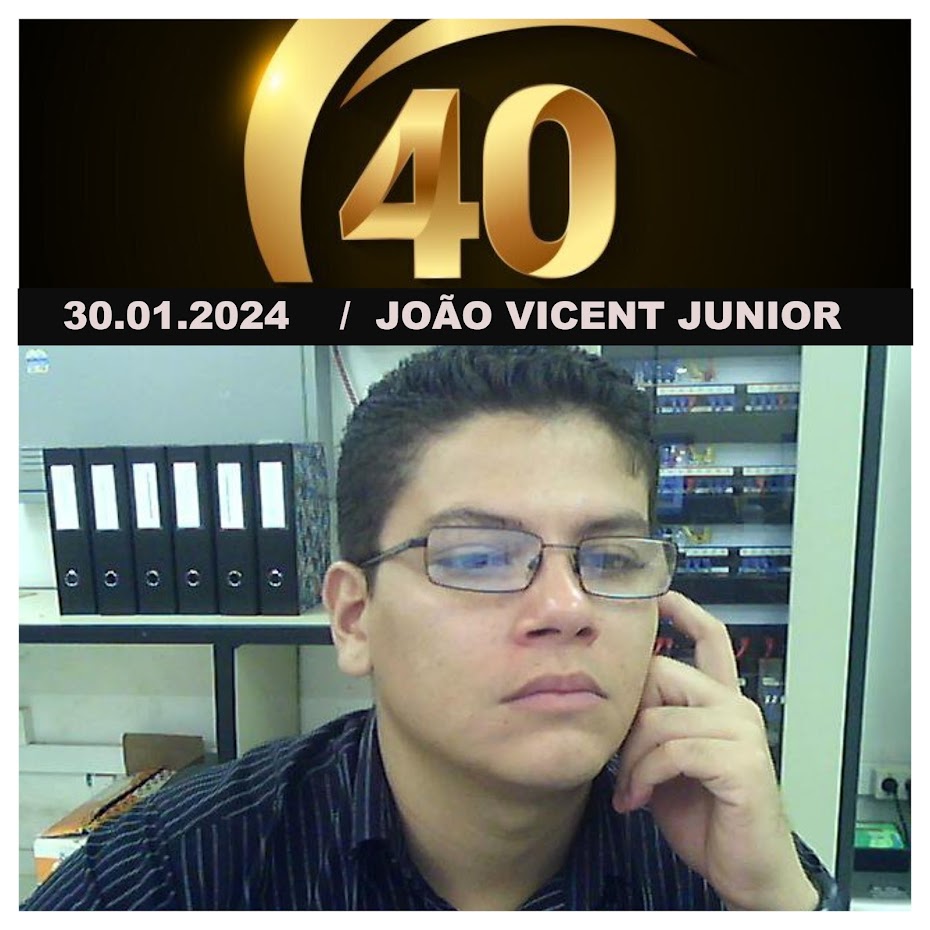 30.01.2024 / 40 ANOS DE JOÃO VICENT JUNIOR / MEU FILHO