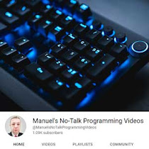 Manuel's No-Talk Programming Videos