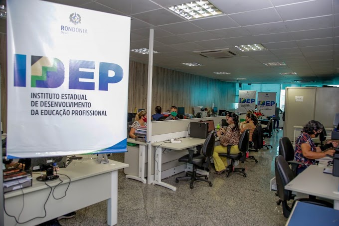 Idep abre vagas para cursos técnicos, de qualificação profissional e de formação inicial em Rondônia