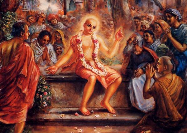 Lord Caitanya Instructs Sanatana Goswami