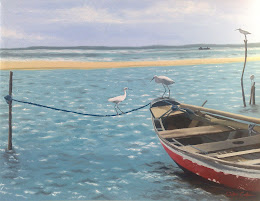 Pintura "Um mar de paz"