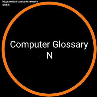 Computer glossary "N"