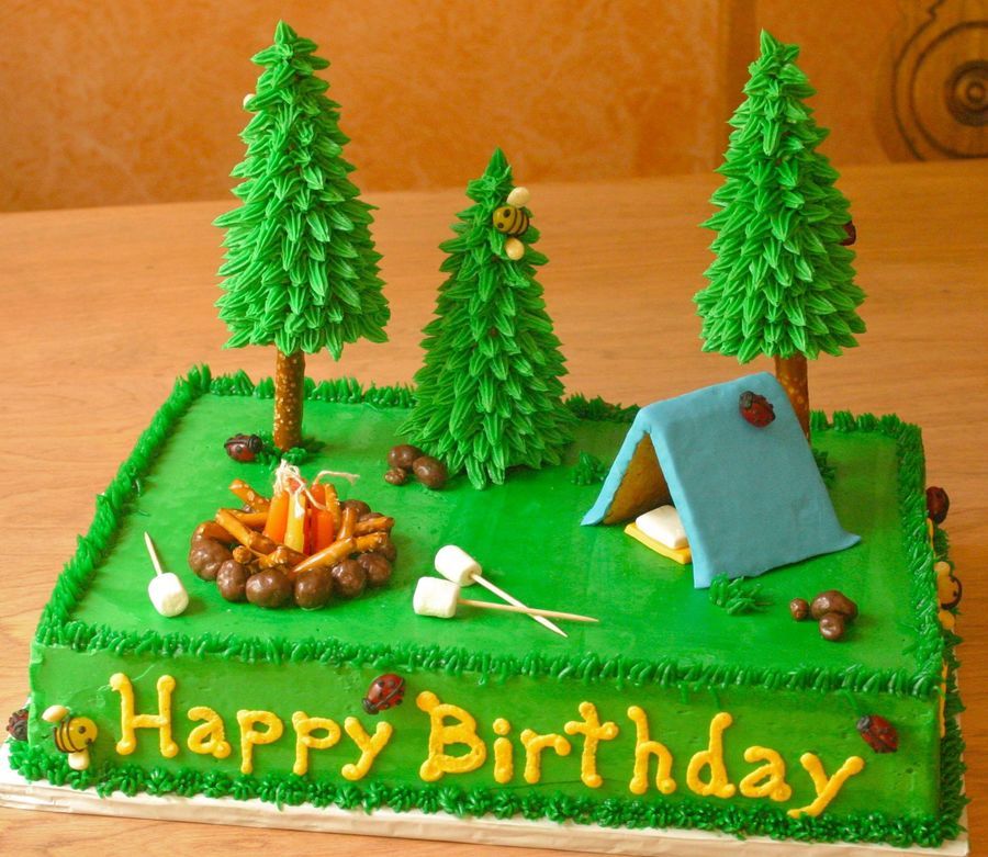 campsite cake