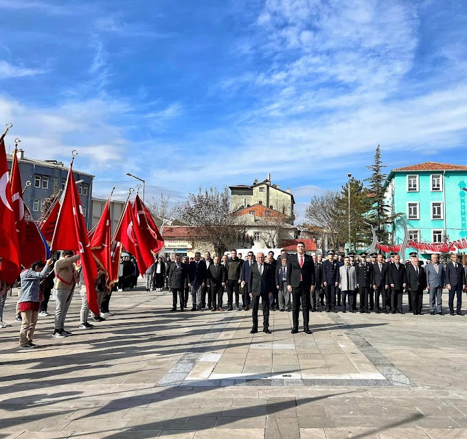 Bozkır'da 18 Mart Çanakkale Zaferi’nin 109. yıl dönümü ve Şehitleri Anma Günü gerçekleştirildi.