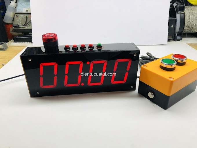 Đồng hồ led 4 số Mini bấm giây thể thao - Start Stop