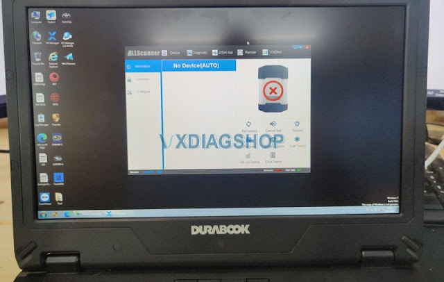 VXDIAG 2TB HDD No Network 2