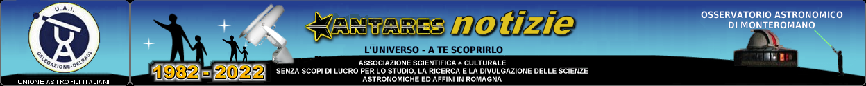ANTARES Notizie - Astronomia - Astro News