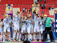 Argentina beat six-time champions Germany to lift Junior hockey world cup.
