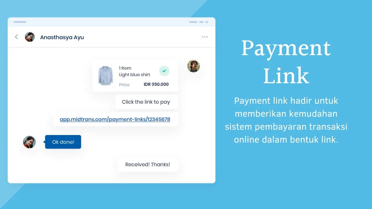 Payment link Midtrans