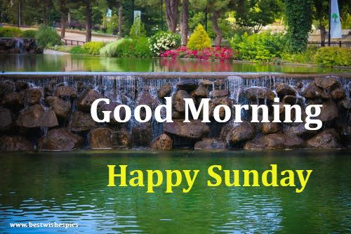 Nice Good Morning Happy Sunday