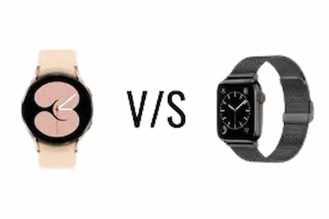 Image of Samsung Galaxy Watch 4 Classic vs. Apple Watch7
