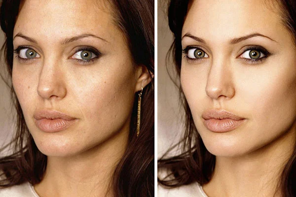 The most digitally retouched photo of celebrity you've ever seen