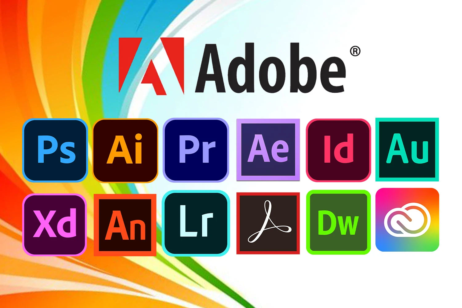Adobe software list