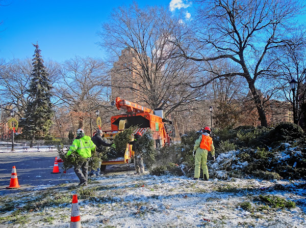 NYC Mulch Fest 2022 in Tompkins Square Park