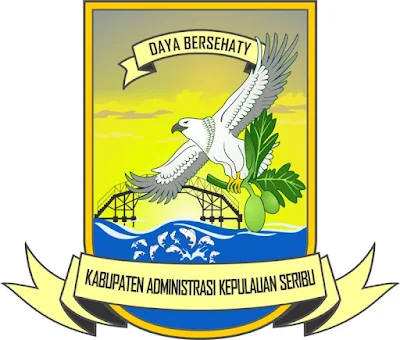 Logo / Lambang Kabupaten Administrasi Kepulauan Seribu - Latar (Background) Putih & Transparent (PNG)