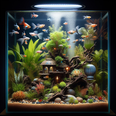 Ukuran Aquarium untuk Ikan Guppy