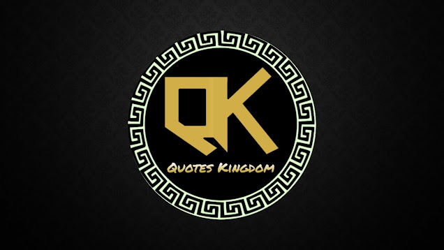 Quotes kingdom logo. About us section of quotes kingdom.