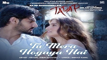 Tu Mera Hogaya Hai Lyrics in Hindi – Jubin Nautiyal | Tadap | hindi lyrics hubs