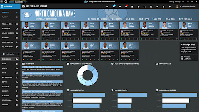 Draft Day Sports: College Basketball 2022 game screenshot
