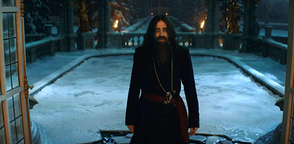 Grigori Rasputin (Rhys Ifans) is more than just a mere mystic in THE KING'S MAN.