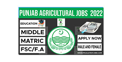 Punjab Agricultural Jobs 2022 – Government Jobs 2022