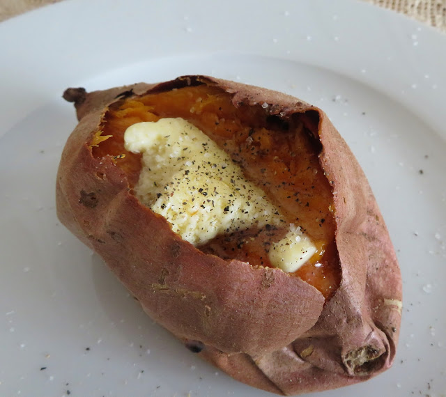 Air Fryer Baked Sweet Potatoes