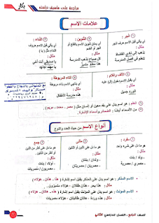 تجميع نحو الصف رابع الابتدائى الترم الثانى كاملا في ملف واحد