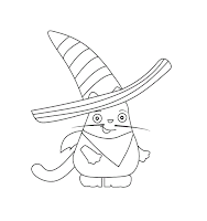 Hungry Henry coloring page