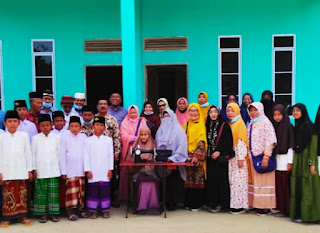 Info Kegiatan MTP IPHI Kundur: Salurkan Mesin Jahit ke Pesantren