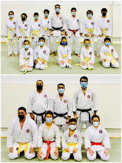 Nuevos grados de Karate.