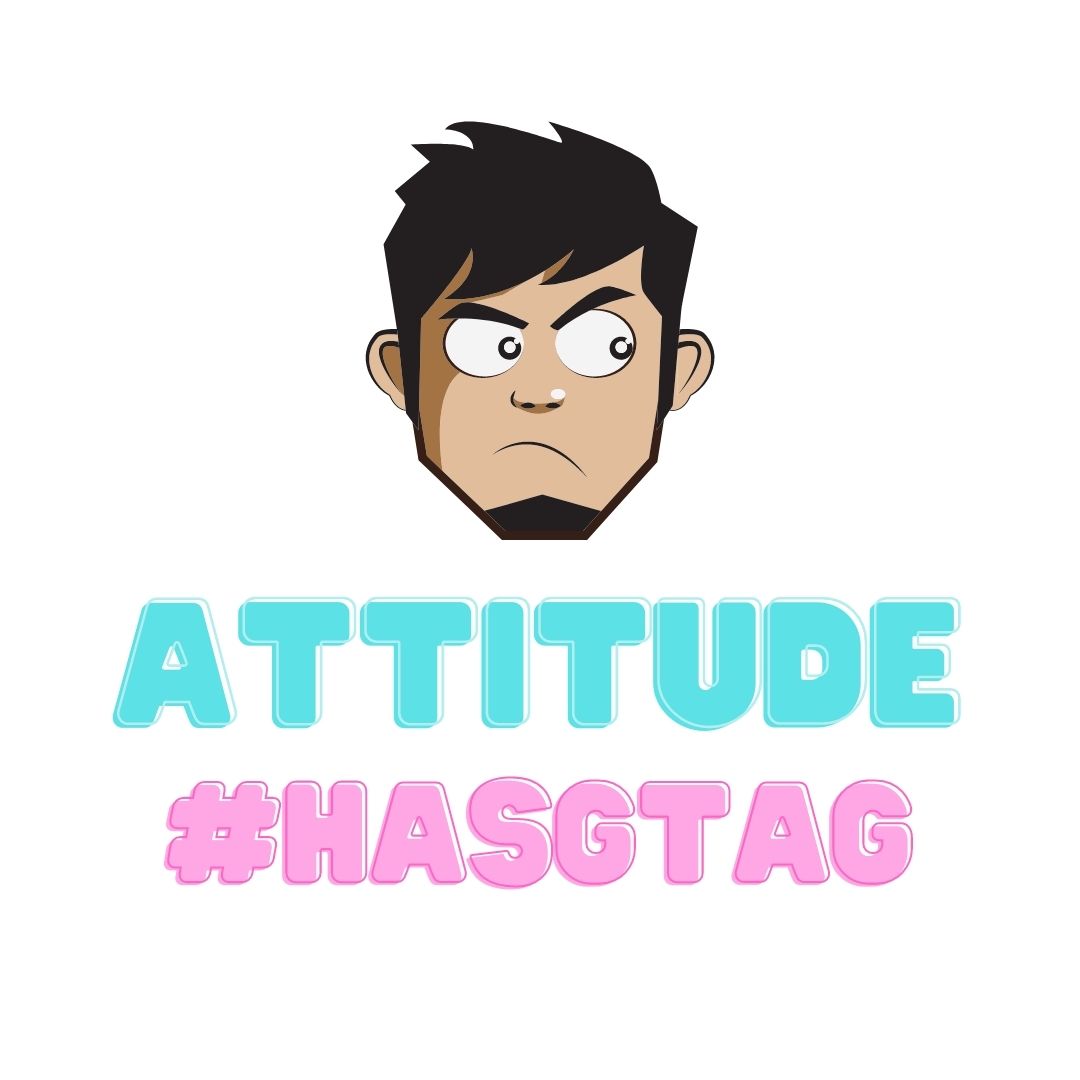 Attitude Hashtag for Instagram