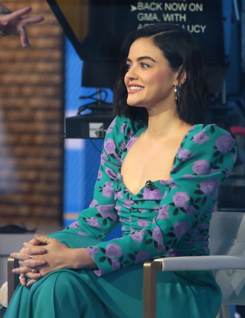 Lucy Hale Clicks at Good Morning America in New York 9 Nov-2021