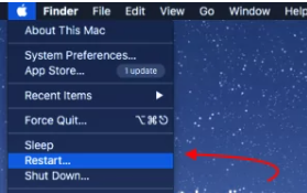 Cara Restart Macbook atau iMac: