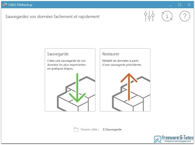 Offre promotionnelle : O&O FileBackup gratuit !