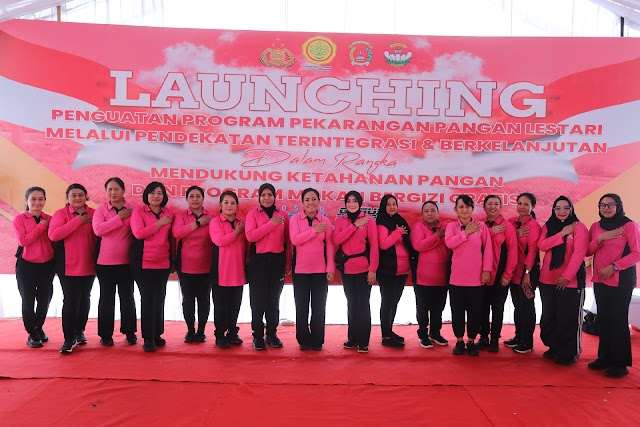 Polda Sumut Dukung Penguatan Program P2L Ketahanan Pangan dan Makan Bergizi Gratis