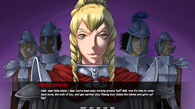 Sword Princess Amaltea - The Visual Novel game screenshot